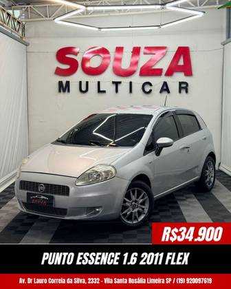 FIAT PUNTO 1.6 ESSENCE 16V FLEX 4P MANUAL
